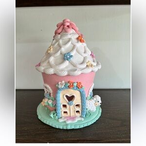 Valerie Parr Hill Whimsical Pink & White Fairy Cottage Party Decor | 8.5”